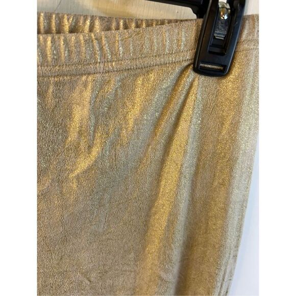 Eye candy leggings shiny nude color large L rn#63619 - Picture 2 of 6